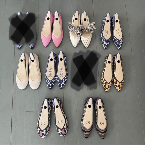 ROTHY’S BNIB Indigo Giraffe Point - Picture 13 of 14